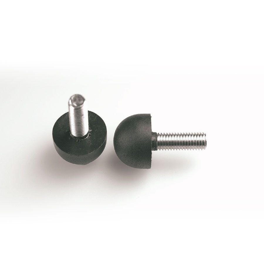 Spherical adjustable glide 30 with screw
