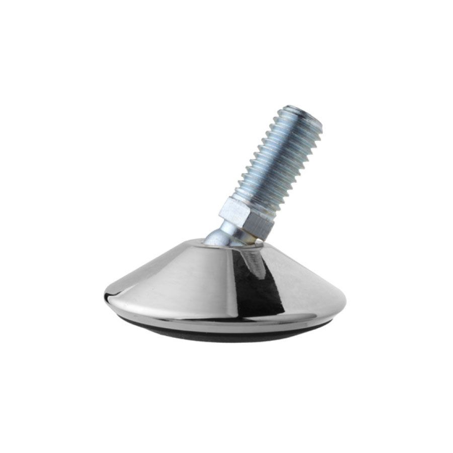 conical adjustable tilt glide with rubber