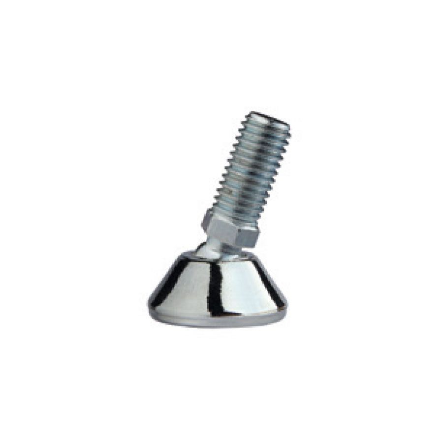 adjustable tilt glides with screw polished chrome